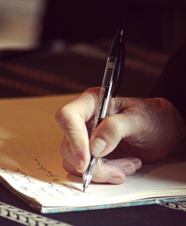 Quiero escribir con bolígrafo y papel